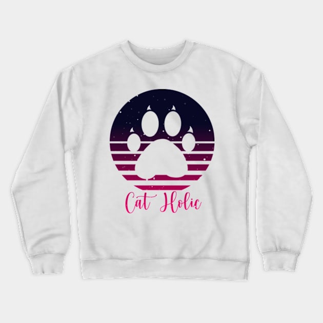 Cat Lover Retro Crewneck Sweatshirt by Shop Ovov